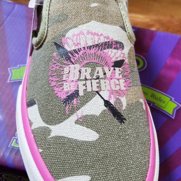 Gypsy Soule Camouflage Vans - Picture 3 of 4